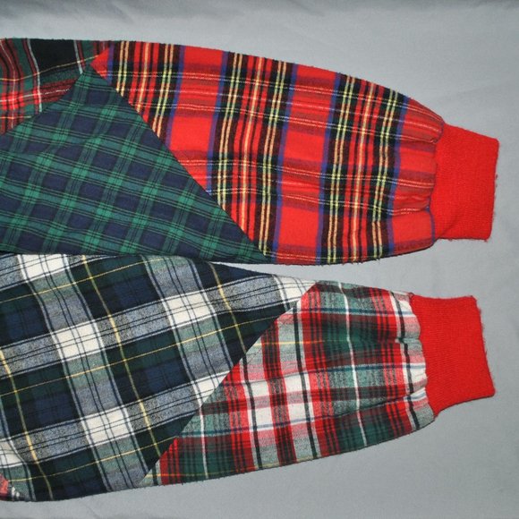 Vintage Patchit Tartan Plaid Patchwork Jacket Size XL - Picture 6 of 8